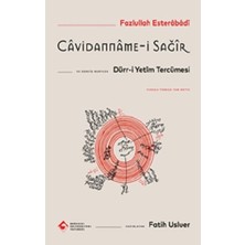 Boğaziçi Üniversitesi Yayınevi Cavidanname-I Sağir ve Dürr-I Yetim Tercümesi