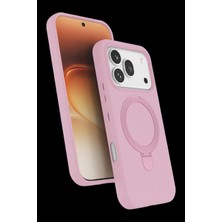 Marsilyan™- Huawei Honor 600 Regal Magsafe Standlı Kapak - Açık Pembe