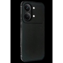 Marsilyan™- Xiaomi Poco X8 Pro Max Auto Focus Karbon Kapak - Siyah