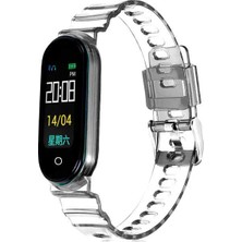 Lexroo Xiaomi Mi Band 6 Krd-27 Silikon Kordon - Renksiz