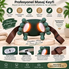 Hobilinka Çift El Şeklinde Boyun ve Omuz Masaj Aleti 5V - 2000MAH 165X155X135MM DP-770 (4887)