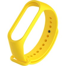 Lexroo Xiaomi Mi Band 4 Silikon Kordon - Sarı
