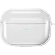Lexroo Airpods Pro 3 Kılıf Şeffaf Kristal Silikon Airbag 14 Kılıf - Şeffaf