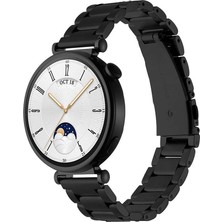 Lexroo Huawei Gt4 41MM Krd-04 18MM Metal Kordon - Siyah