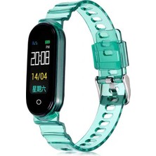 Lexroo Xiaomi Mi Band 6 Krd-27 Silikon Kordon - Yeşil
