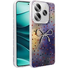 Lexroo Xiaomi Redmi Note 14 4g Kılıf Kamera Korumalı Figürlü Ponti Silikon Kılıf - Lila