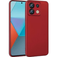 Lexroo Xiaomi Redmi Note 13 Pro 5g Kılıf Premier Silikon Kılıf - Kırmızı