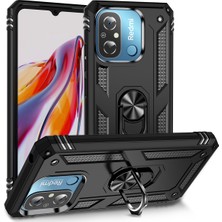 Lexroo Xiaomi Redmi 12C Kılıf Vega Kılıf - Siyah