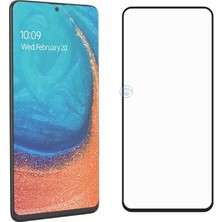 Lexroo Galaxy A91 (S10 Lite) Süper Pet Ekran Koruyucu Jelatin - Siyah
