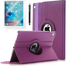 Lexroo iPad Pro 10.5 (7.nesil) Dönebilen Standlı Kılıf - Mor