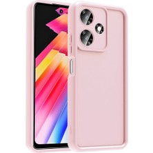 Lexroo Infinix Hot 30 Kılıf Kamera Korumalı Ananas Kılıf - Pembe