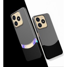 Lexroo Realme C61 Kılıf Mıknatıslı Duble Kılıf - Siyah