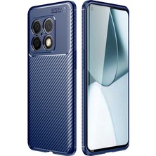 Lexroo One Plus 10 Pro Kılıf Negro Silikon Kılıf - Lacivert