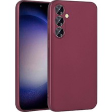 Lexroo Galaxy S24 Kılıf Premier Silikon Kılıf - Mürdüm