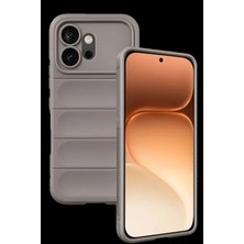 Marsilyan™- Huawei Honor 600 Optimum Silikon - Gri
