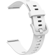 Lexroo Huawei Band 7 Krd-71 Silikon Kordon - Beyaz