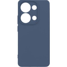 Lexroo Xiaomi Redmi Note 13 Pro 4g Kılıf Biye Silikon - Lacivert