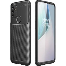 Lexroo One Plus Nord N100 Kılıf Negro Silikon Kılıf - Siyah