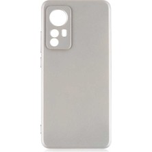 Lexroo Xiaomi Mi 12 Kılıf Premier Silikon Kılıf - Gold