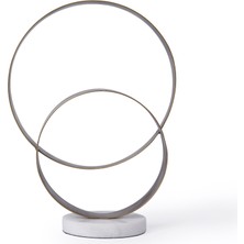 Yargıcı Mermer Standlı Metal Obje(20x10x28 Cm)
