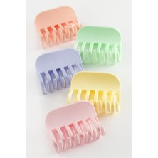 Düz Renkli Mandal Toka 6 cm