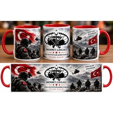 Tuba Özel Kuvvetler Logo Baskılı Kupa Bardak Hediyelik Isimli Kişiye Özel