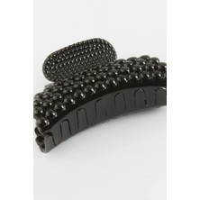 Sert Plastik Oval Mandal Saç Tokası 6 cm - 1 Adet Günlük Kullanım Için BX-313721