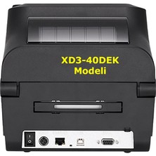 Bixolon XD3-40DEK Masaüstü Barkod Yazıcı - USB + Seri + Ethernet
