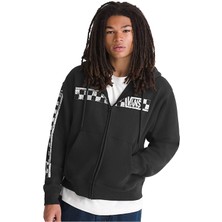 VN000WT2BLK1 Vans Vans Racing Full Zip Erkek Ceket Siyah
