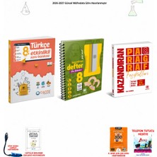 Çanta Yayınları 2026-2027 Çanta 8. Sınıf Lgs 3 Kitaplı Türkçe Etkinlikli/fen Kazandıran/paragraf Set