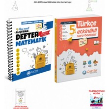 Çanta Yayınları 2026-2027 Çanta 5. Sınıf 2 Kitaplı Türkçe Etkinlikli/matematik Alıştıran Set