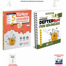Çanta Yayınları 2026-2027 Çanta 5. Sınıf 2 Kitaplı Türkçe Etkinlikli/fen Alıştıran Set