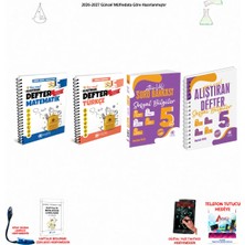 Çanta Yayınları 2026-2027 Çanta 5. Sınıf 4 Kitaplı Sosyal Etkinlikli/matematik-Türkçe-Sosyal Alıştıran Set