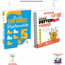 Çanta Yayınları 2026-2027 Çanta 5. Sınıf 2 Kitaplı Matematik Etkinlikli/türkçe Alıştıran Set