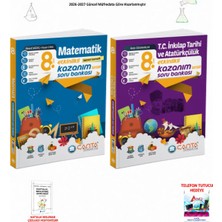 Çanta Yayınları 2026-2027 Çanta 8. Sınıf Lgs 2 Kitaplı Matematik-Inkılap Etkinlikli Set