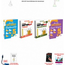 Çanta Yayınları 2026-2027 Çanta 5. Sınıf 4 Kitaplı Matematik-Sosyal Etkinlikli/türkçe-Fen Alıştıran Set