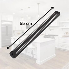 Eco Lounge Mıknatıslı Paslanmaz Duvar Bıçak Askısı Standı 55 cm Aparat BX40