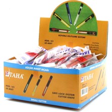 Eco Lounge 60 Adet Küçük Plastik Falçata Maket Bıçak BX40