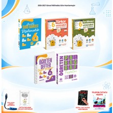 Çanta Yayınları 2026-2027 Çanta 6. Sınıf Tüm Dersler 5 Kitap Mat-Türkçe-Fen Soru/sos Defter/paragraf Set