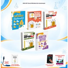Çanta Yayınları 2026-2027 Çanta 6. Sınıf Tüm Dersler 5 Kitap Fen-Sos Soru/paragraf Hariç Tam Seri Set