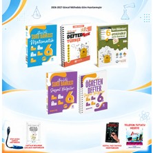 Çanta Yayınları 2026-2027 Çanta 6. Sınıf Tüm Dersler 5 Kitap Mat-Fen-Sos Soru/türkçe-Sos Defter Set