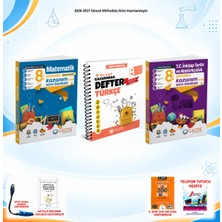 Çanta Yayınları 2026-2027 Çanta 8. Sınıf Lgs Tüm Dersler 3 Kitap Mat-Inkılap Soru/türkçe Defter Set