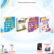 Çanta Yayınları 2026-2027 Çanta 5. Sınıf Tüm Dersler 4 Kitap Mat-Sos Soru/fen-Sos Defter Set