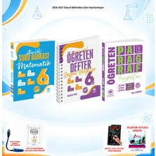Çanta Yayınları 2026-2027 Çanta 6. Sınıf Tüm Dersler 3 Kitap Mat Soru/sos Defter/paragraf Set