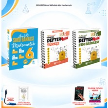 Çanta Yayınları 2026-2027 Çanta 6. Sınıf Tüm Dersler 3 Kitap Mat Soru/türkçe-Fen Defter Set