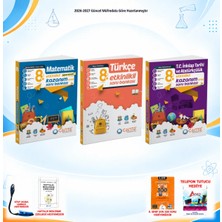 Çanta Yayınları 2026-2027 Çanta 8. Sınıf Lgs Tüm Dersler 3 Kitap Mat-Türkçe-Inkılap Soru Set