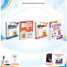 Çanta Yayınları 2026-2027 Çanta 5. Sınıf Tüm Dersler 4 Kitap Türkçe Soru/mat-Türkçe-Sos Defter Set