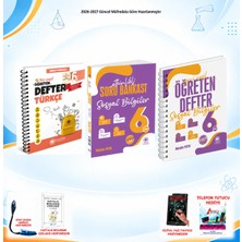 Çanta Yayınları 2026-2027 Çanta 6. Sınıf Tüm Dersler 3 Kitap Sos Soru/türkçe-Sos Defter Set