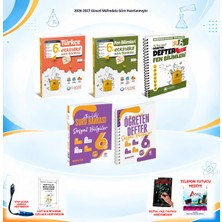 Çanta Yayınları 2026-2027 Çanta 6. Sınıf Tüm Dersler 5 Kitap Türkçe-Fen-Sos Soru/fen-Sos Defter Set