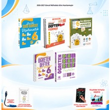 Çanta Yayınları 2026-2027 Çanta 6. Sınıf Tüm Dersler 5 Kitap Mat-Fen Soru/türkçe-Sos Defter/paragraf Set